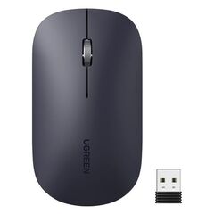Мышь  UGREEN MU001 (90372) Portable Wireless Mouse, черный