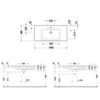 Duravit 2367100060 Раковина, Duravit, D-Neo, шгв 1005*480*170, отверстия для смесителя-отсутствует, цвет-белый