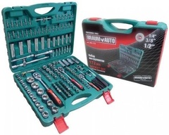 Набор инструмента  BraumAuto 171 предм. 1/2", 3/8", 1/4" (6гр.) (4 - 32мм)