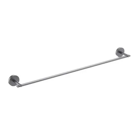 Aquatek AQ4614BGM AQ4614BGM БЕТТА полотенцедержатель 600 мм, оружейная сталь (шлиф. черный хром)