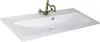 Aquanet 212605 Тумба с раковиной Aquanet Паола 120 белый/золото (литьевой мрамор) (212605)