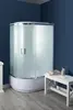 Aquanet SC-1200Q-R SC-1200Q-R Кабина 1200х800мм, Прав.угол,хром, мат/бел, 4мм, купол,верх.душ,выс.поддон.Набор (243330)