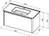 Allen Brau 1.370014.PGM 1.370014.PGM GRAVITY Тумба 100, 1 ящ., платина матовый (346174)