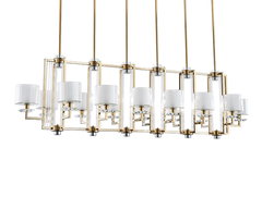 Подвесная люстра Newport ALEXANDRA 4408+6/S gold, М0064728