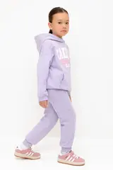брюки  для девочки  КР 400783/пастельно-лиловый