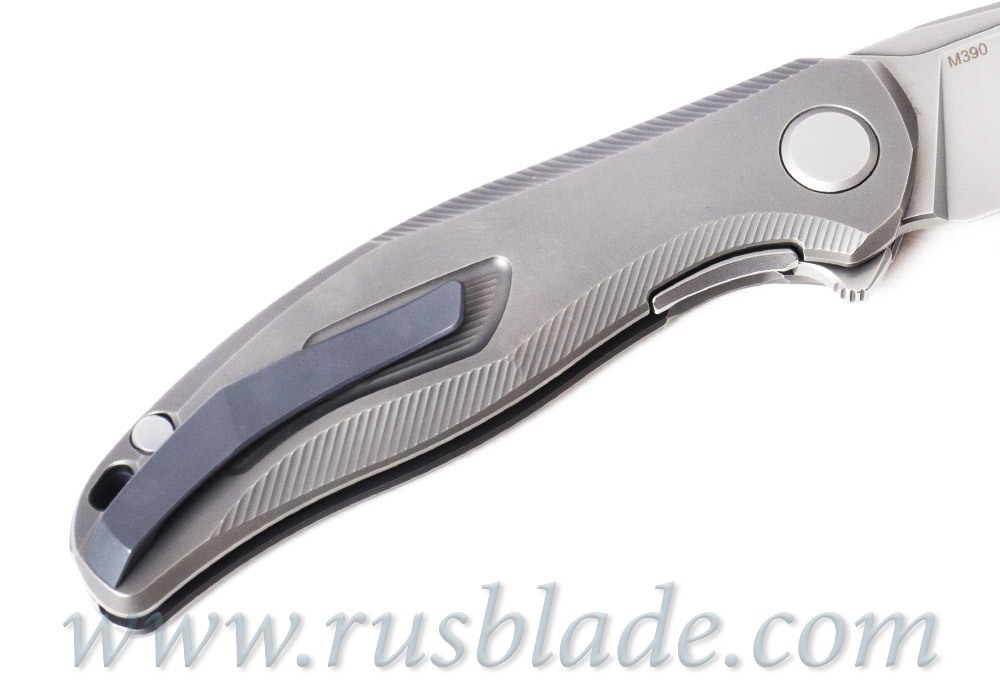 Shirogorov Stellar M390 MRBS Blade Show Moscow Gray Accent - фотография 