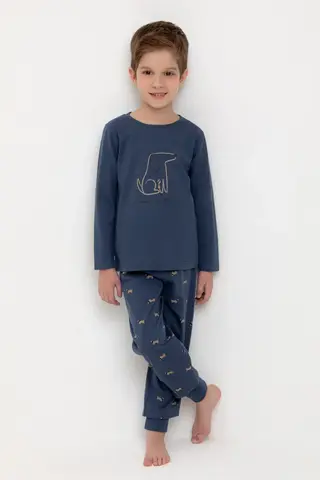пижама  для мальчика  К 1606/грозовая туча,таксы