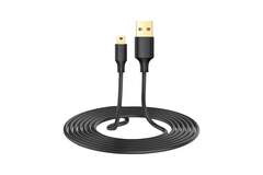 Кабель  UGREEN US132 (10385) USB 2.0 A Male to Mini 5 Pin Male Cable, 1,5м, черный