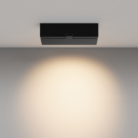 Потолочный светодиодный светильник Maytoni Points rot C136CL-12W3K-B