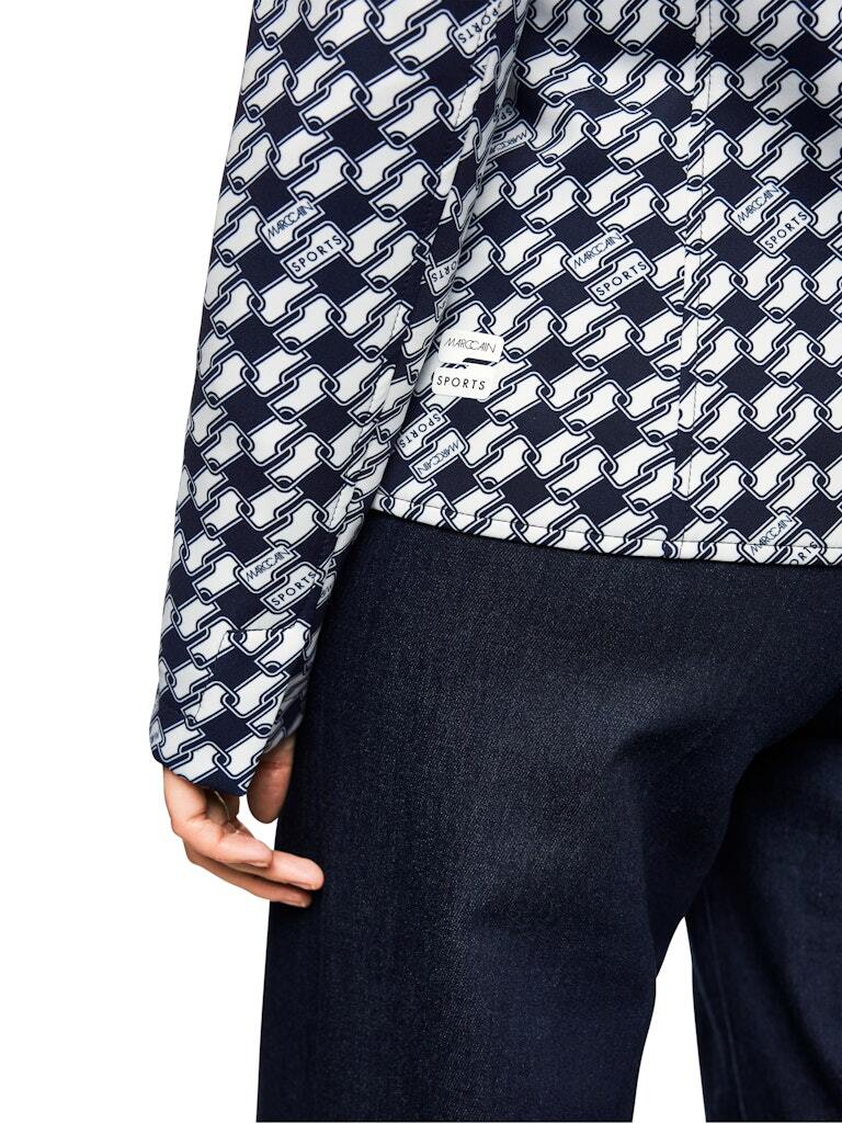 Marc Cain Sports Жакет эластичный в узор с логотипами