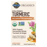 Куркума Garden of life Organics Extra Strength Turmeric Inflammatory 60 веганских таблеток 2