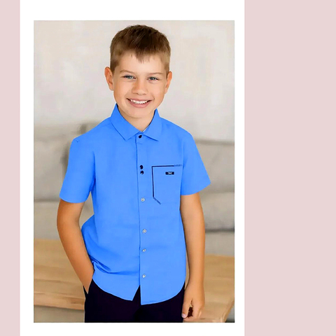 Рубашка мальчику (6-9) 251125-SD1000