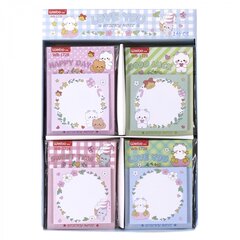 
          Блок для записей с клеевым краем, Alingar, 75*75 мм, 50л., "Love you", котята, пакет с европодвесом, картонная коробка 24 шт.