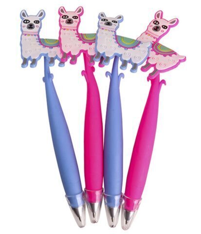 Ручка шариковая сувенирная «Лама», синяя, 1,0 мм, ассорти