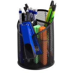 
          Подставка-органайзер д/канцтоваров, Alingar, металлическая, 10,5 см * 15 * 11 см, 3 отделения, черная