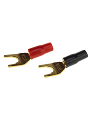 U-образная медная вилка, клемма для проводов динамика (2 комплекта 4 шт)