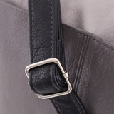 Сумка Саломея 506 мульти итальянский серо-черный