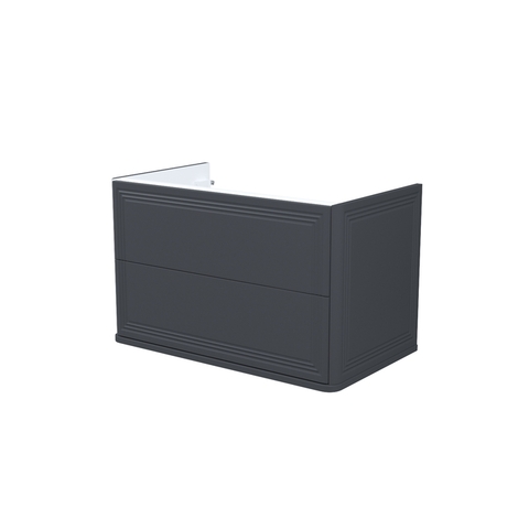 Тумба подвесная IDDIS Oxford Neo, 80 см, темно-серый, OXN80D0i95