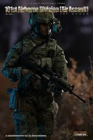 Фигурка Солдата 101-й воздушно-десантной дивизии США 1/6