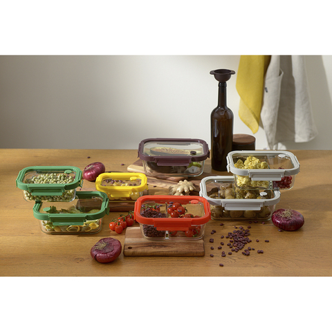 Контейнер для запекания и хранения 1л Smart Solutions зеленый