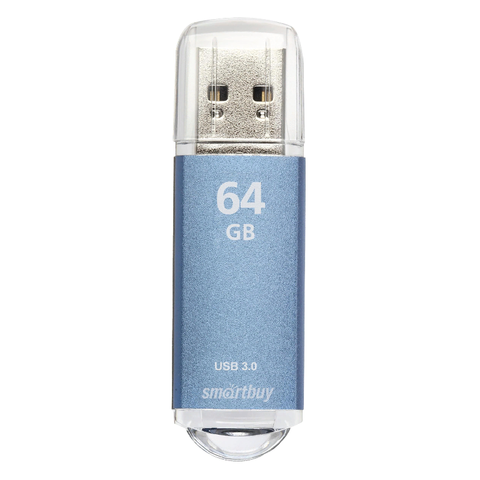 Флешка 64 GB USB 3.0/3.1 SmartBuy V-Cut (Синий)