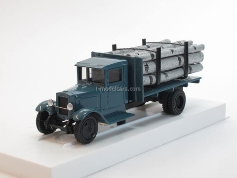 ZIS-12 Timber birch gray-blue LOMO-AVM 1:43