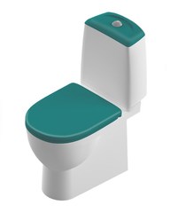 УНИТАЗ-КОМПАКТ SANITA LUXE BEST COLOR SEA C МИКРОЛИФТОМ