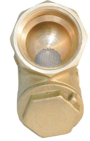 Купить Фильтр сетчатый никелированный БАЗ Ду20 А50 угловой недорого со склада в Хабаровске, Якутске, Владивостоке, Южно-Сахалинске, Благовещенске