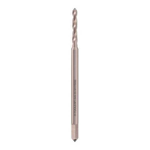 Метчик М 1,6х0,35 (Машинный, винт.) DIN371 HSSE 6h C/2-3P R35 40мм a=2,1 H-Tools 511101-C4-0016