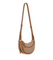 Сумка Polene Numero Dix EDITION DUO CAMEL CANVAS