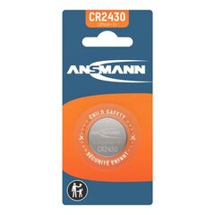 Батарейка CR 2430 ANSMANN 3V (Premium)