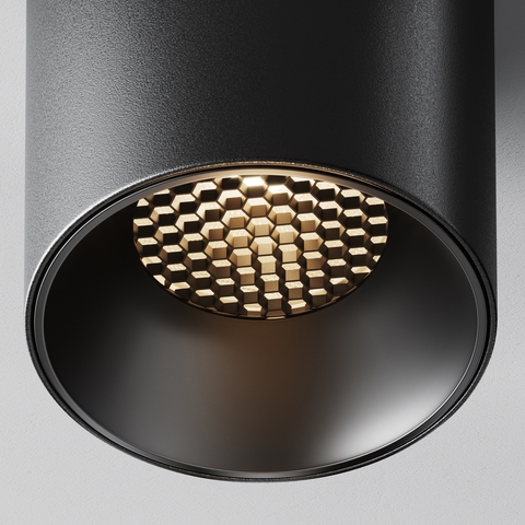 Накладной светодиодный светильник Maytoni Alfa LED C064CL-12W3K-RD-B