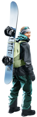 Картинка рюкзак для сноуборда Deuter Freecline 15 Mineral-Grove - 10