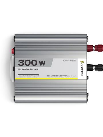 Инвертор Pitatel KV-M300U.12 (12V\220V, модифицированный синус, 300W)