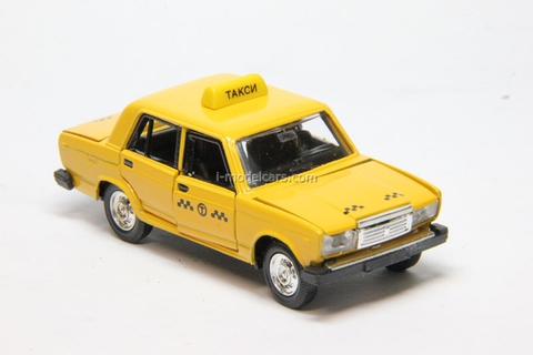 VAZ-2107 Lada Taxi Agat Mossar Tantal 1:43