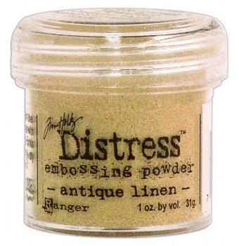 Пудра для эмбоссинга Tim Holtz® Distress Embossing Powders - antique linen