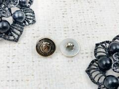 Пуговицы блузочные под металл, d 1,1 см, на ножке