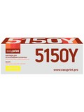 Тонер-картридж EasyPrint LK-5150Y для Kyocera ECOSYS M6035cidn, M6535cidn, P6035cdn (10000 стр.) желтый, с чипом