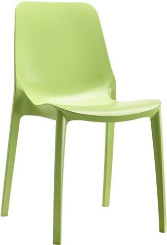 Стул пластиковый Scab Design Ginevra, зеленый