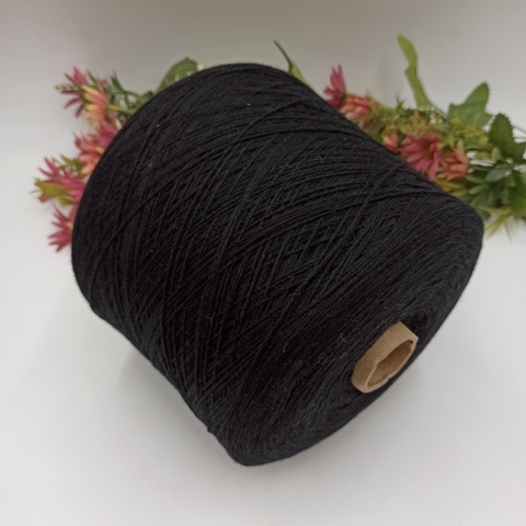 Меринос с кашемиром Ekalf от Lansime - Black 003