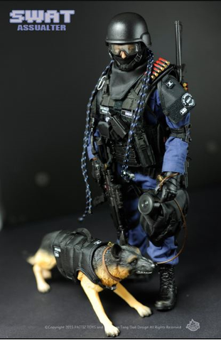 Фигурка Штурмовик Команда Спецназ масштаб 1/6 SWAT Team Assaulter