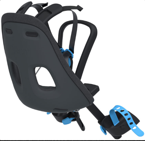 Картинка велокресло Thule Yepp Nexxt Mini черное - 3