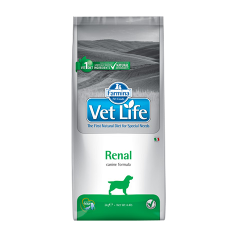 Farmina Vet Life Dog Renal Лечебный сухой корм для собак с почечной недостаточностью