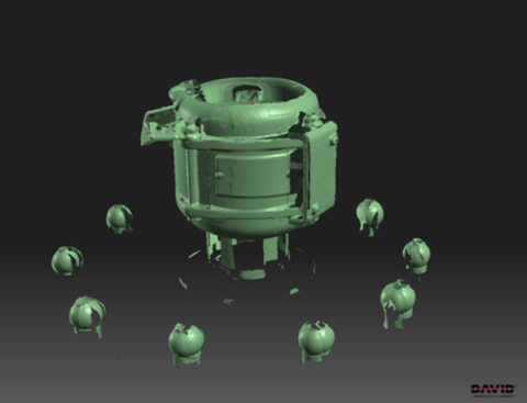 3D-сканер HP 3D Structured Light Scanner Pro S3