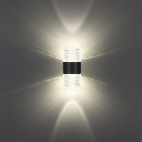 Уличный настенный светодиодный светильник 359294 STREET NT24 000 черный IP65 LED 14W 4000K  175-265V ESTIMA