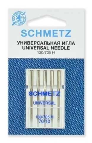 Иглы 6 Schmetz универсальные 130/705H №70/10 5 шт