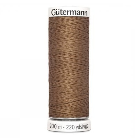 Нить Sew-All 200 м, Gutermann, 842 средне серо-коричневый