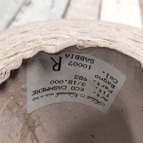 Кашемир FILATI NATURALI ECO CASHMERE 3/18 белый песок