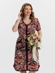 4595В Халат на молнии