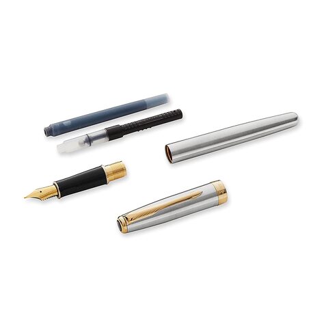 Ручка перьевая Parker Sonnet`10 F535 Cisele Decal Silver CT, F (S0912490)